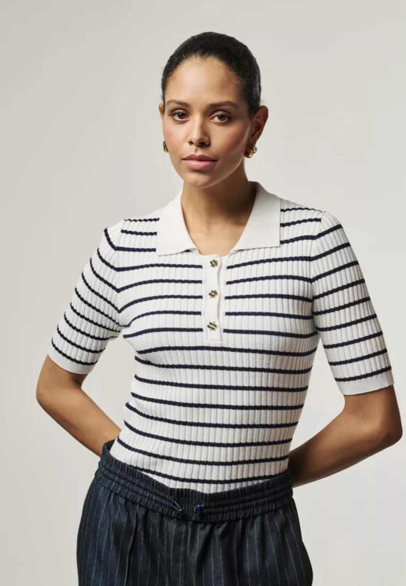 Aaiko JULIA STRIPE VIS 302 1 Aaiko Aaiko JULIA STRIPE VIS 302