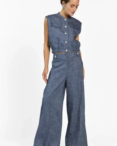 Aaiko Aaiko NORE BUTTONS DENIM VIS 368