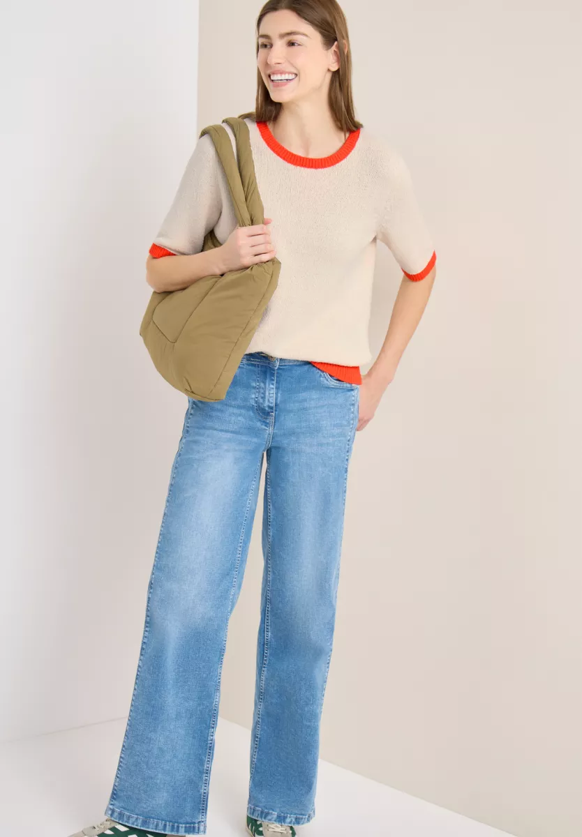 CBR Cecil Ssummer bouclé short sleeve 4 Cecil CBR Cecil Ssummer bouclé short sleeve