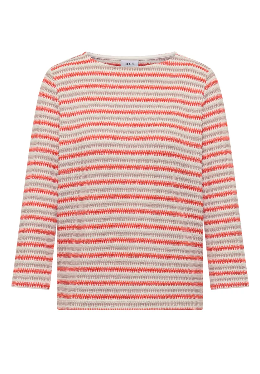CBR Cecil Multi Stripe Knit T-Shirt 1 Cecil CBR Cecil Multi Stripe Knit T-Shirt