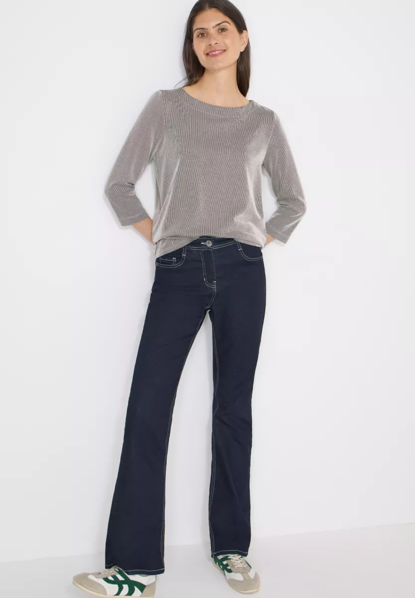 CBR Cecil TOS Vertical Striped T-Shirt 5 Cecil CBR Cecil TOS Vertical Striped T-Shirt