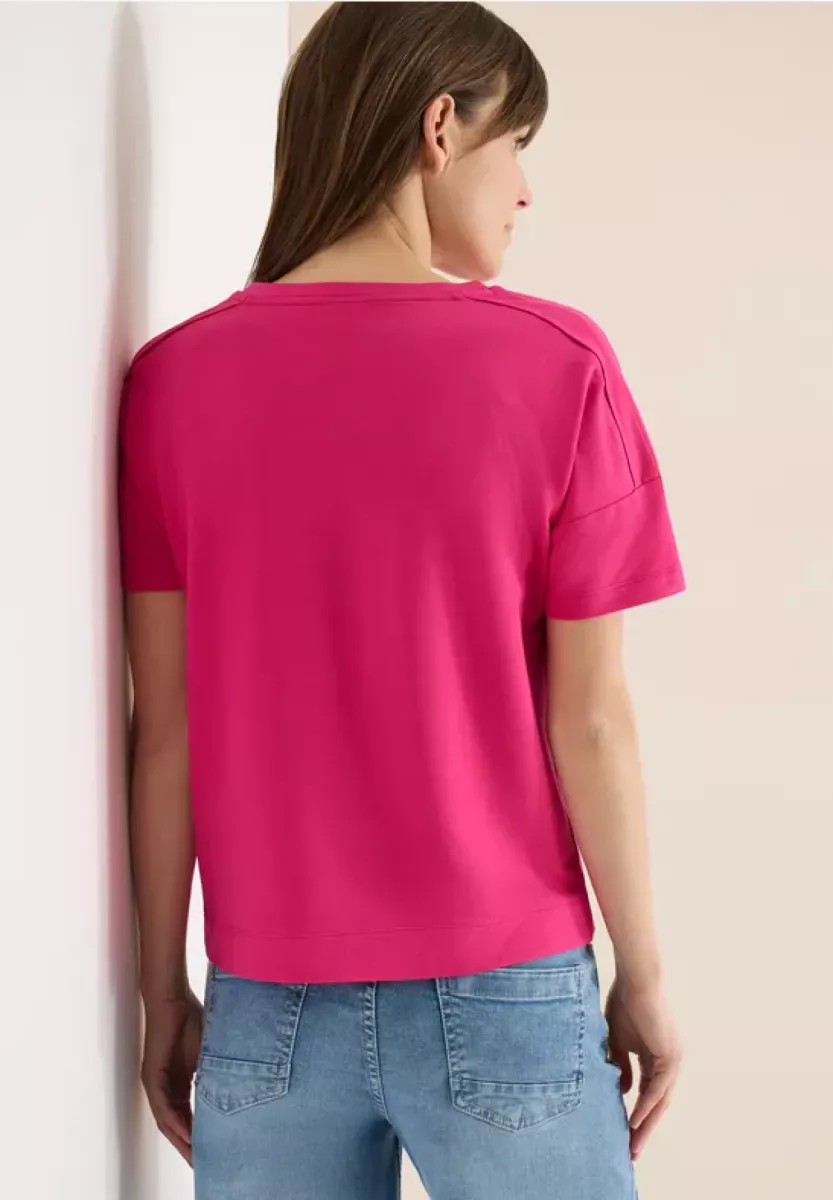 CBR Cecil Solid Shoulder Detail Shirt 4 Cecil CBR Cecil Solid Shoulder Detail Shirt