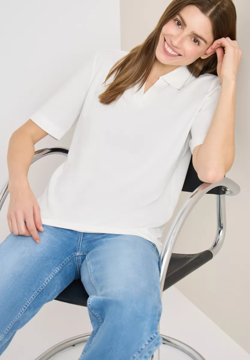 Cecil Piquée Polo Shirt 6 Cecil Cecil Piquée Polo Shirt