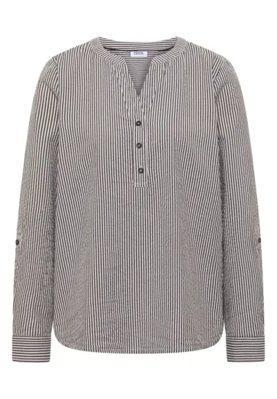 Cecil CBR Cecil Seersucker Stripe Blouse