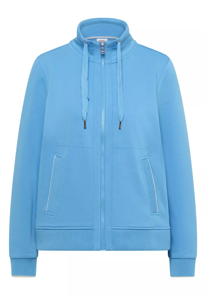 CBR Cecil TOS Sweatjacket w. welt pocket 1 Cecil CBR Cecil TOS Sweatjacket w. welt pocket