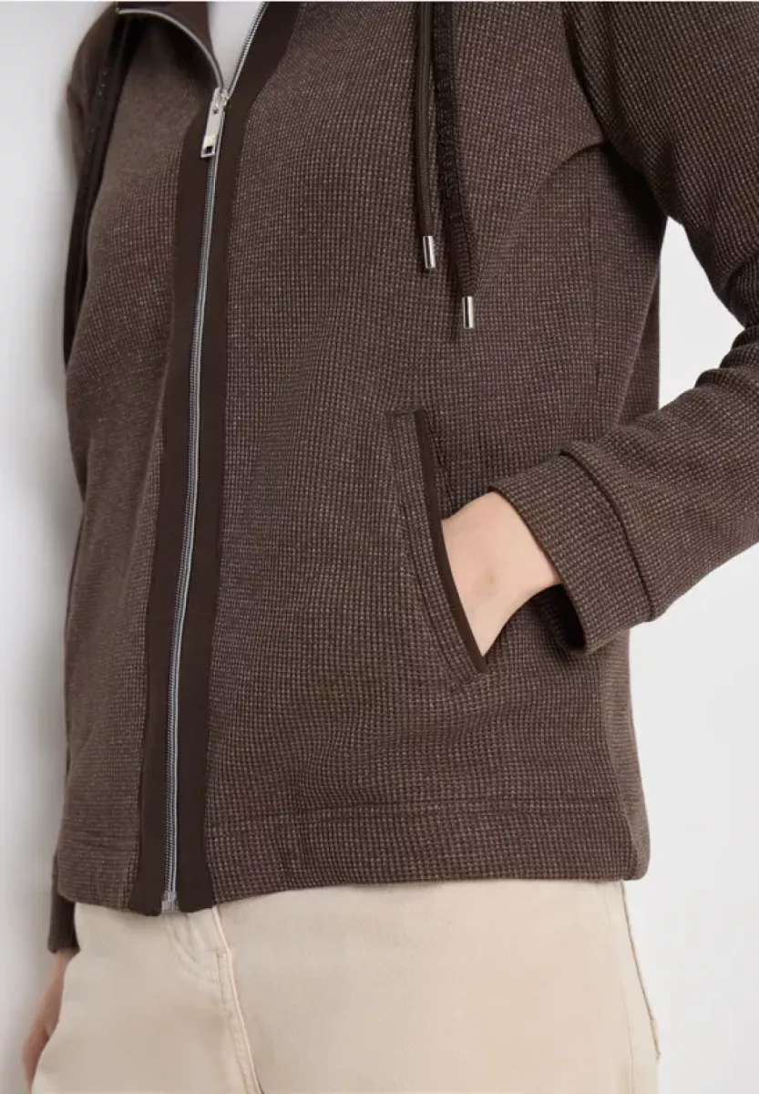 Cecil NOS Striped T-Shirt Jacket 4 Cecil Cecil NOS Striped T-Shirt Jacket