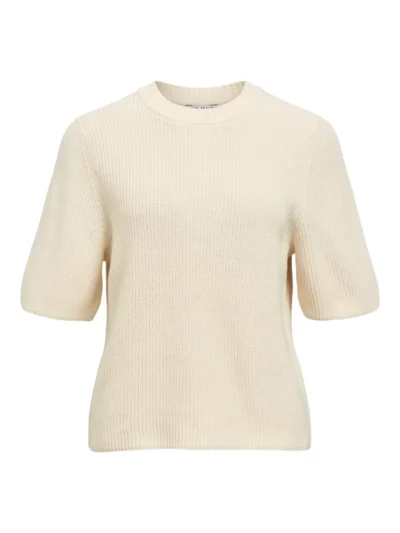 Object OBJFLO S/S RE KNIT PULLOVER NOOS