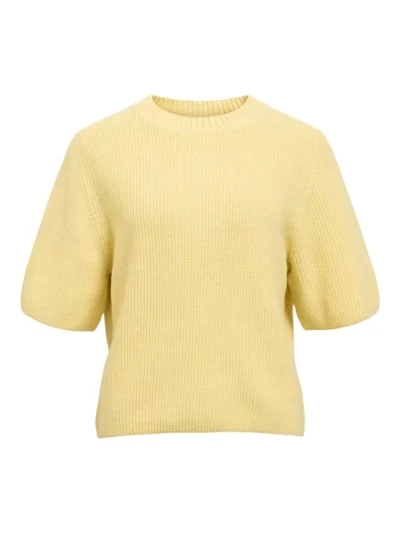 Object OBJFLO S/S RE KNIT PULLOVER NOOS