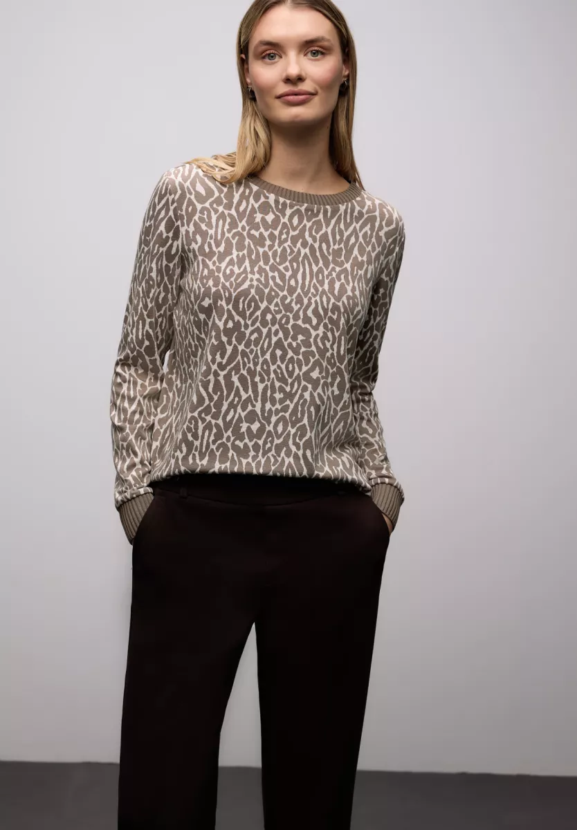 Street One dessin jacquard shirt w.rib co 5 Street One Street One dessin jacquard shirt w.rib co