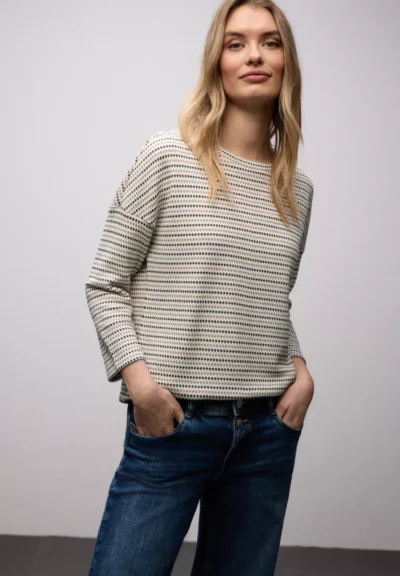 Street One Street One multicolor yds knit look shirt