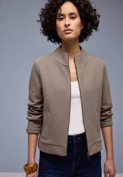 Street One Street One structure zipper jacket