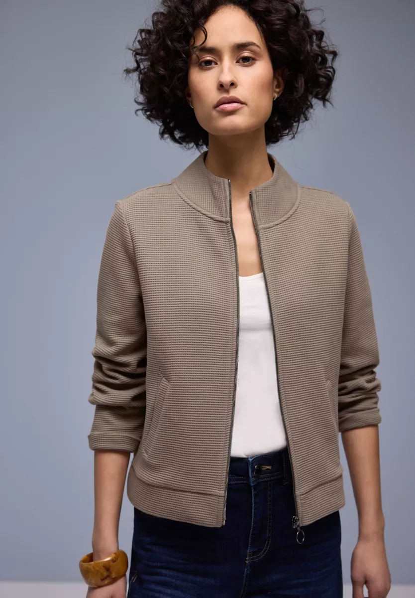 Street One structure zipper jacket 2 Street One Street One structure zipper jacket