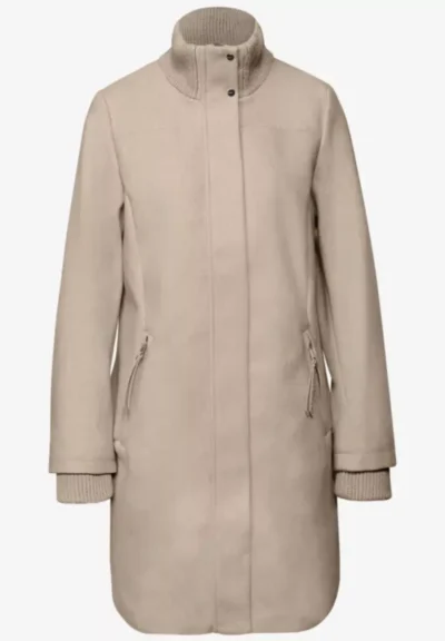 Street One Street One LTD QR Coat w. Knit Details