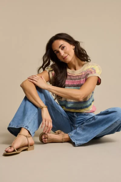 Red Button Red Button Jerry Multi Stripe