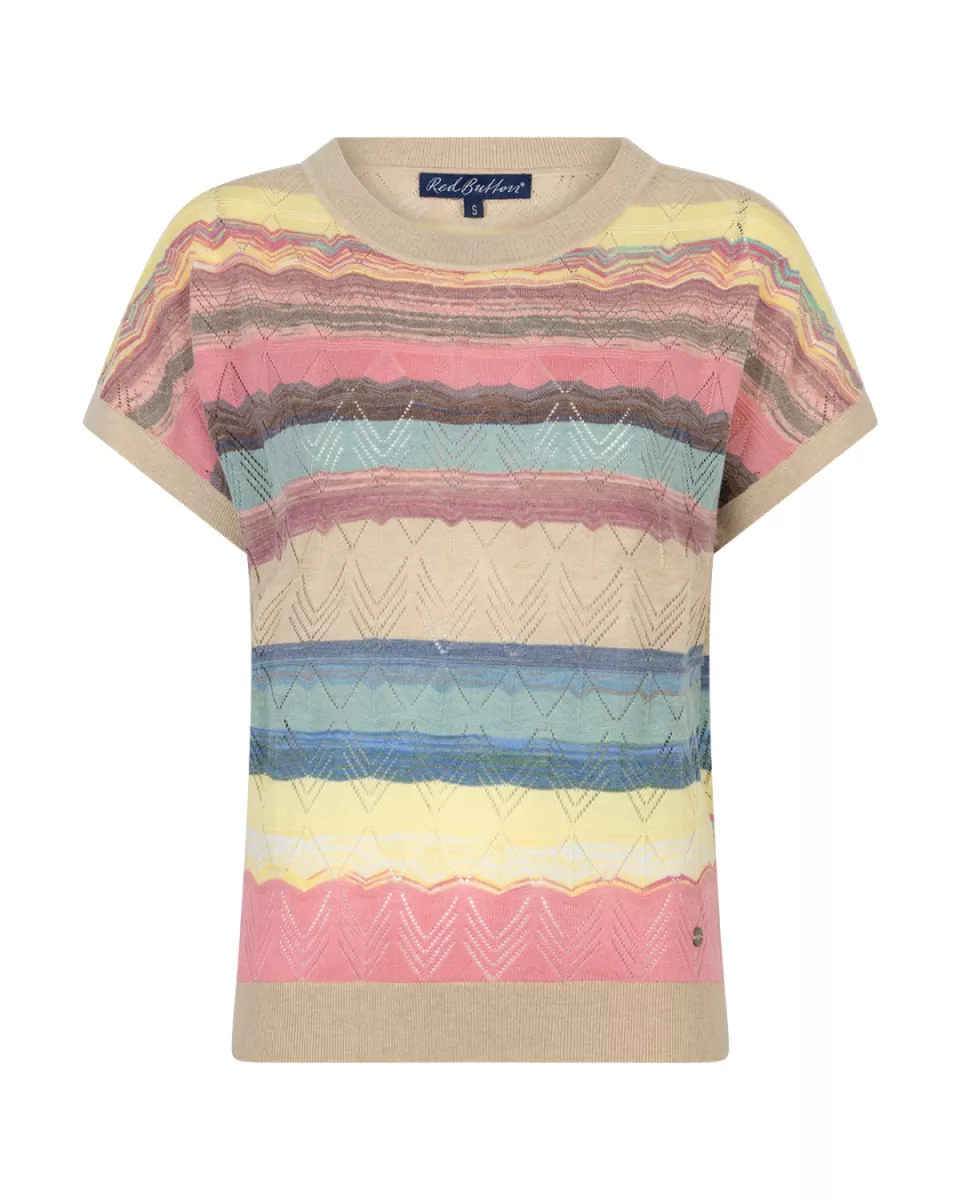 Red Button Jerry Multi Stripe 1 Red Button Red Button Jerry Multi Stripe