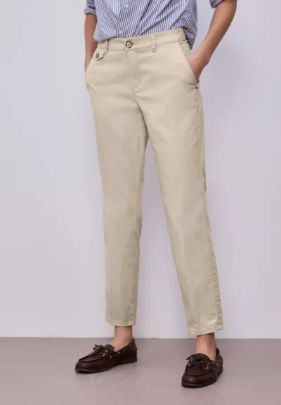 Street One Street One QR Chino peach Twill Co/Ea