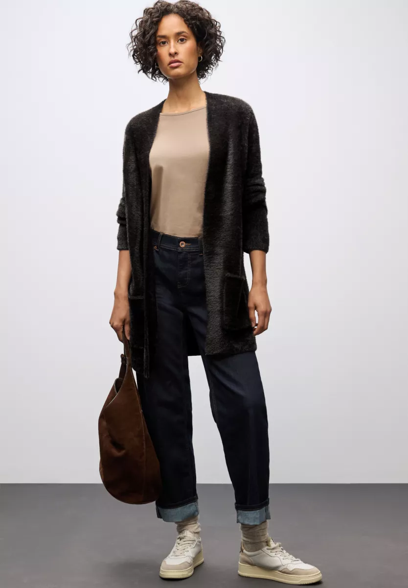 Street One Street One LTD QR_fluffy long cardi