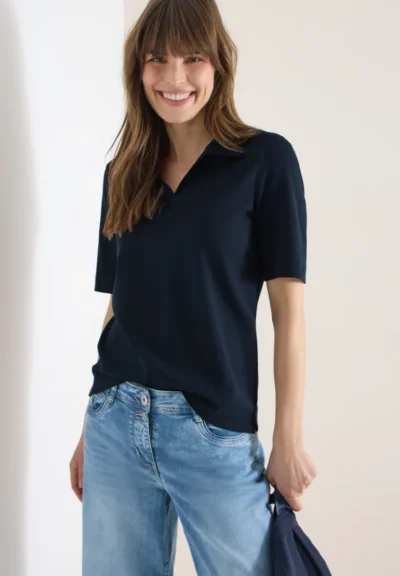 Cecil CBR Cecil Solid Poloshirt