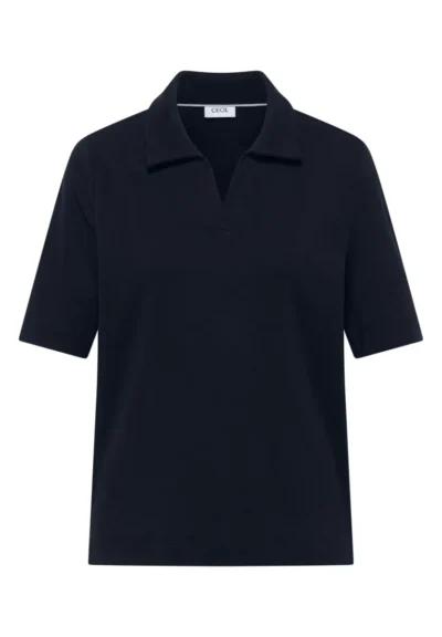 Cecil CBR Cecil Solid Poloshirt