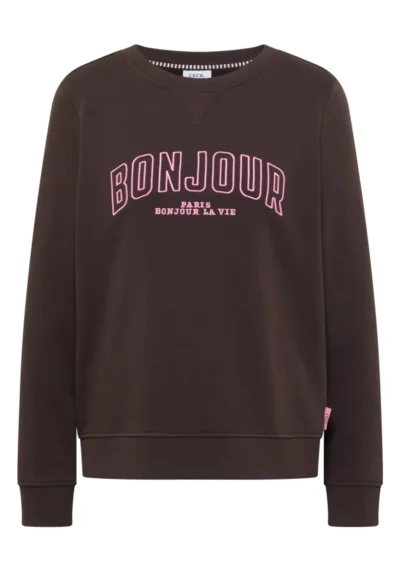 Cecil CBR Cecil Sweatshirt w. Embroidery