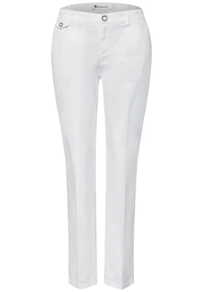 Street One CBR Street QR Chino peach Twill Co/Ea