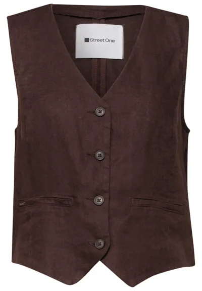 Street One CBR Street SOL_Short Vest Buttons