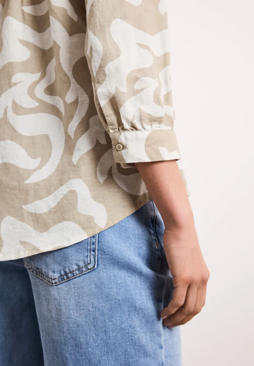 CBR Street SOL_Splitneck tunic blouse AOP 5 Street One CBR Street SOL_Splitneck tunic blouse AOP