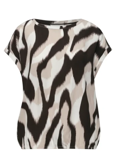 Street One CBR Street Roundneck shirtblouse w tape d