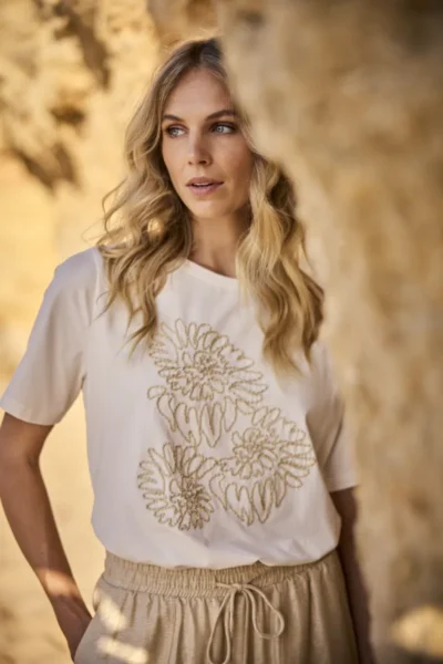 Tramontana Tramontana Embroidered Artwork T-Shirt