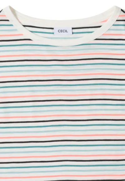 Cecil Cecil TOS Multi Striped Turn-Up Shir