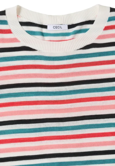 Cecil Cecil Striped knit Top