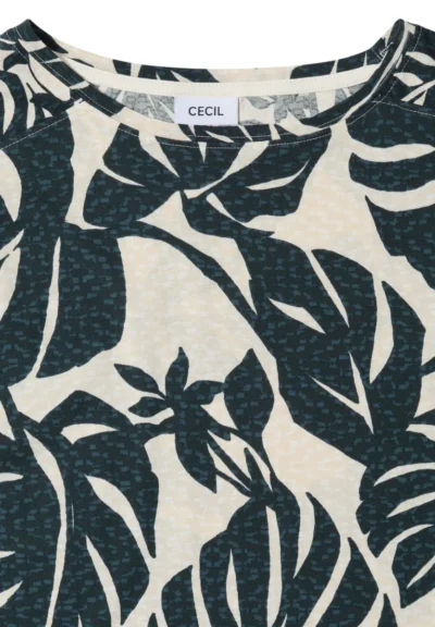 Cecil Cecil TOS AOP Print Mix T-Shirt