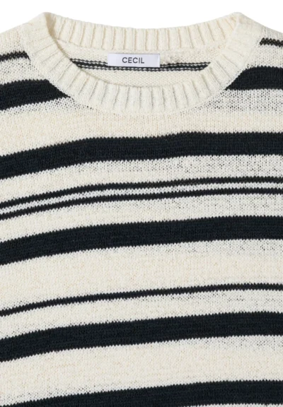 Cecil Cecil Striped Tapeyarn Pullover