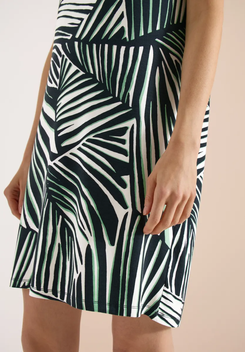 Cecil AOP Jersey Dress 3 Cecil Cecil AOP Jersey Dress