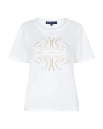 Red Button Magic App Tee Temmy Butterfly