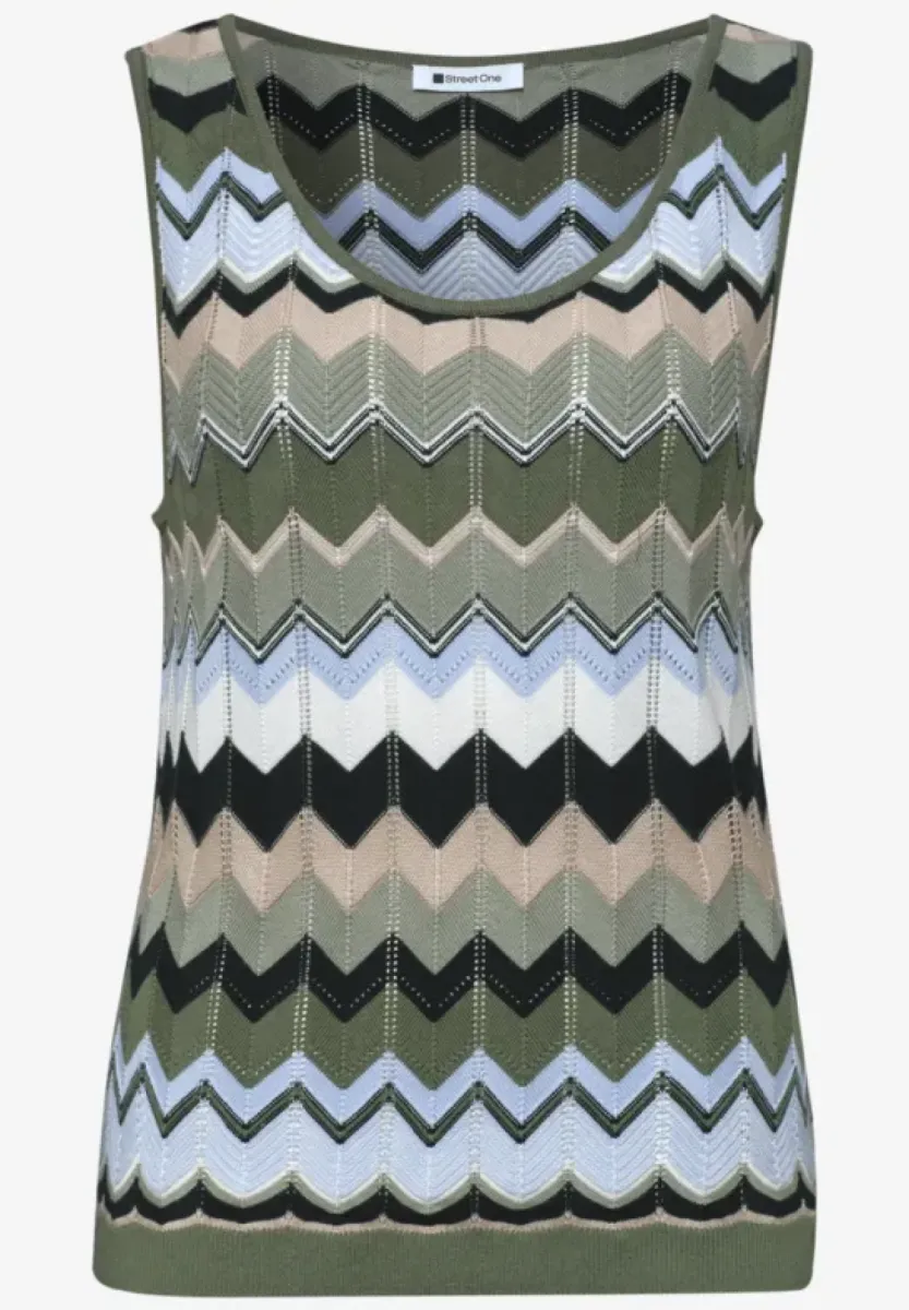 Street One CBR Street multicolor zig-zag top