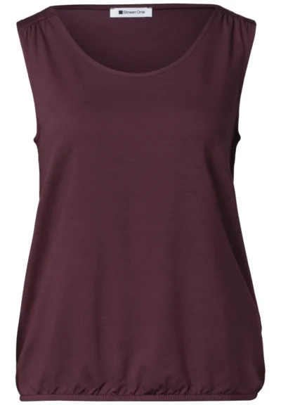 Street One LTD QR jersey v-neck top