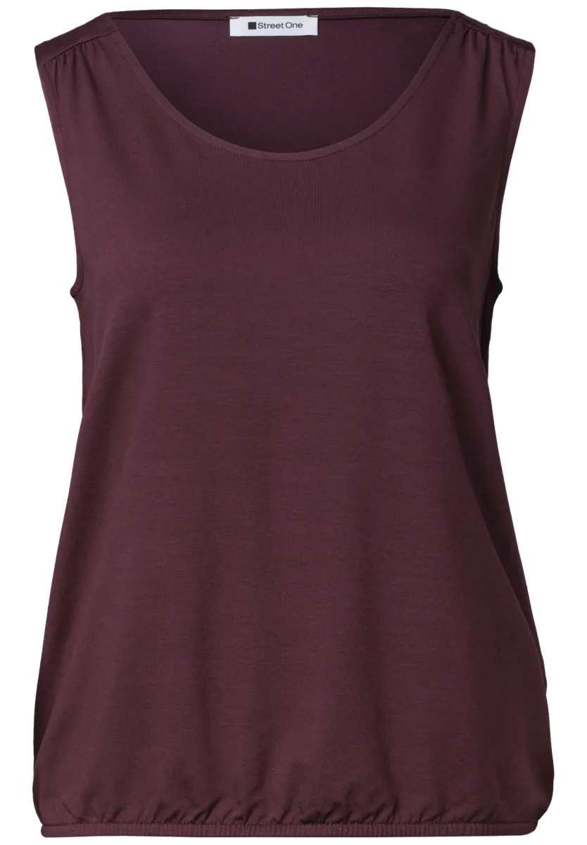LTD QR jersey v-neck top 1 Street One LTD QR jersey v-neck top