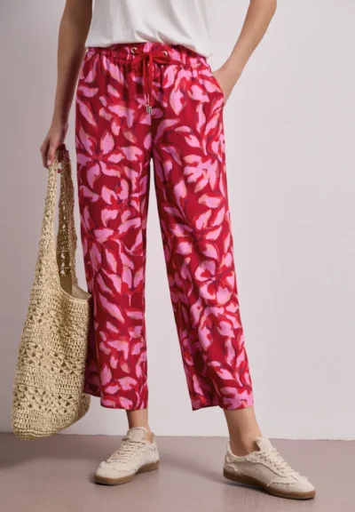 Street One Street One LTD_QR Style_Emee Wide Leg AOP