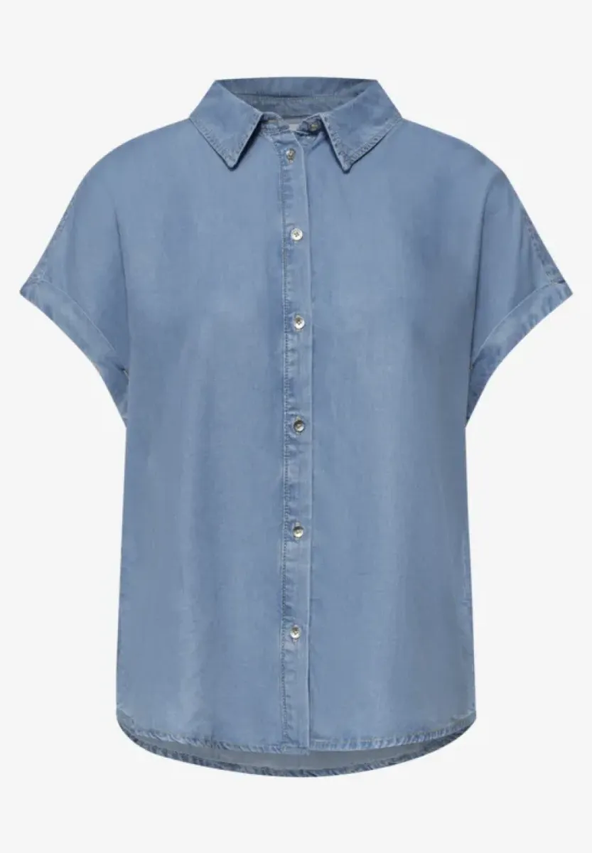 Street One CBR Street SOL_Washed shirtcollarblouse w