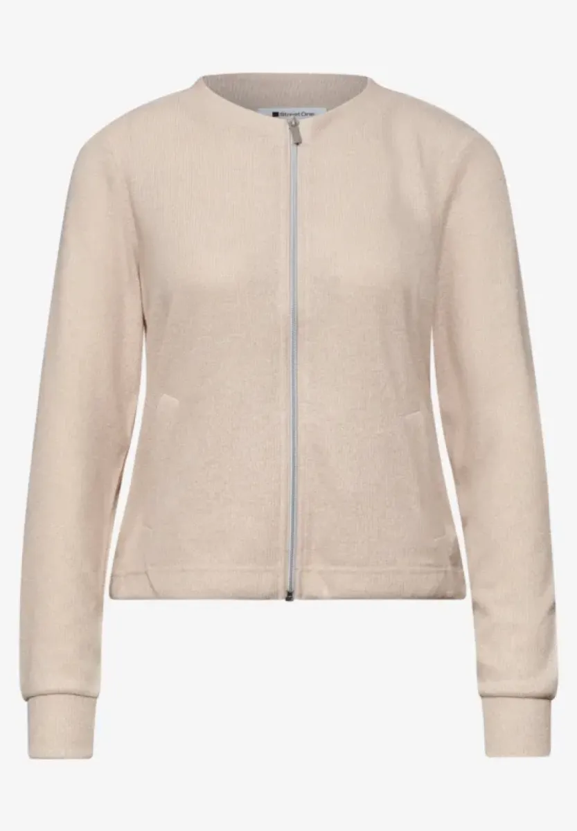 Street One CBR Street summer knit look jacket w.zipp