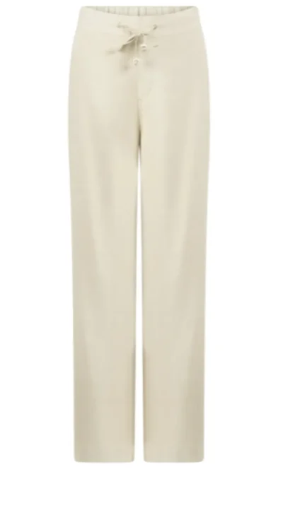 Tramontana Tramontana Linen Blend Wide-Leg Trousers