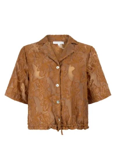 Tramontana Tramontana Short-Sleeve Blouse Drawcord