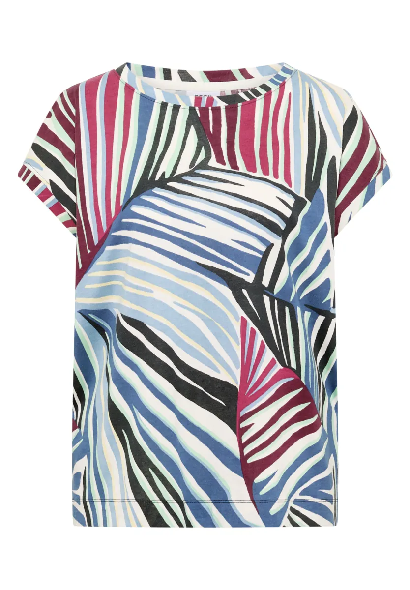 Cecil Cecil TOS Multi AOP T-Shirt