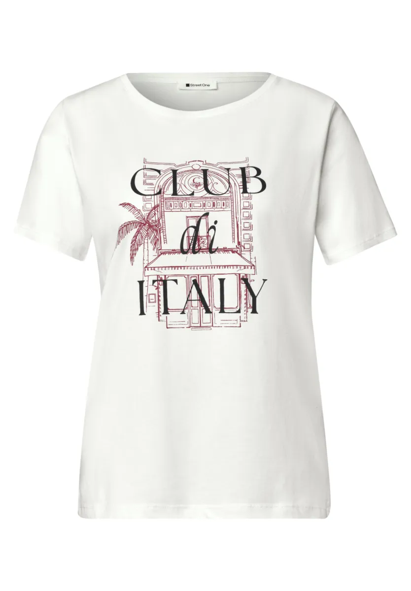 Street LTD QR shirt w.illustration 1 Street One Street LTD QR shirt w.illustration