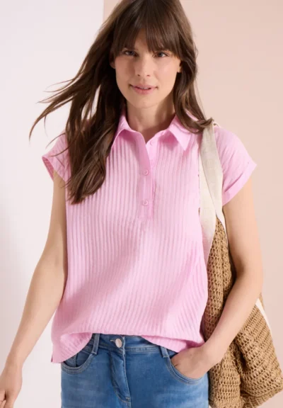 Cecil Cecil TOS Solid Collar Blouse