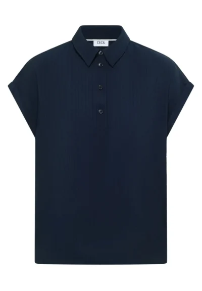 Cecil Cecil TOS Solid Collar Blouse