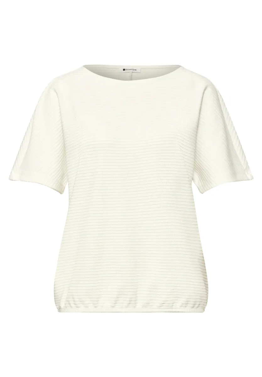 Street One LTD QR structure shirt 1 Street One Street One LTD QR structure shirt