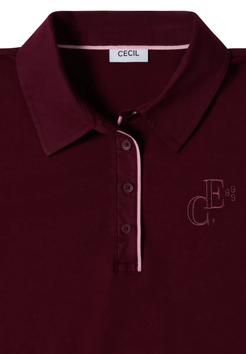 Cecil Solid Poloshirt 4 Cecil Cecil Solid Poloshirt