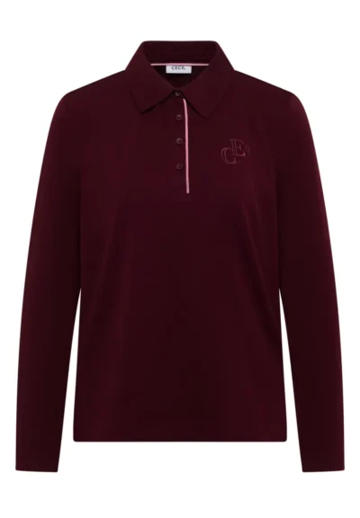 Cecil Cecil Solid Poloshirt